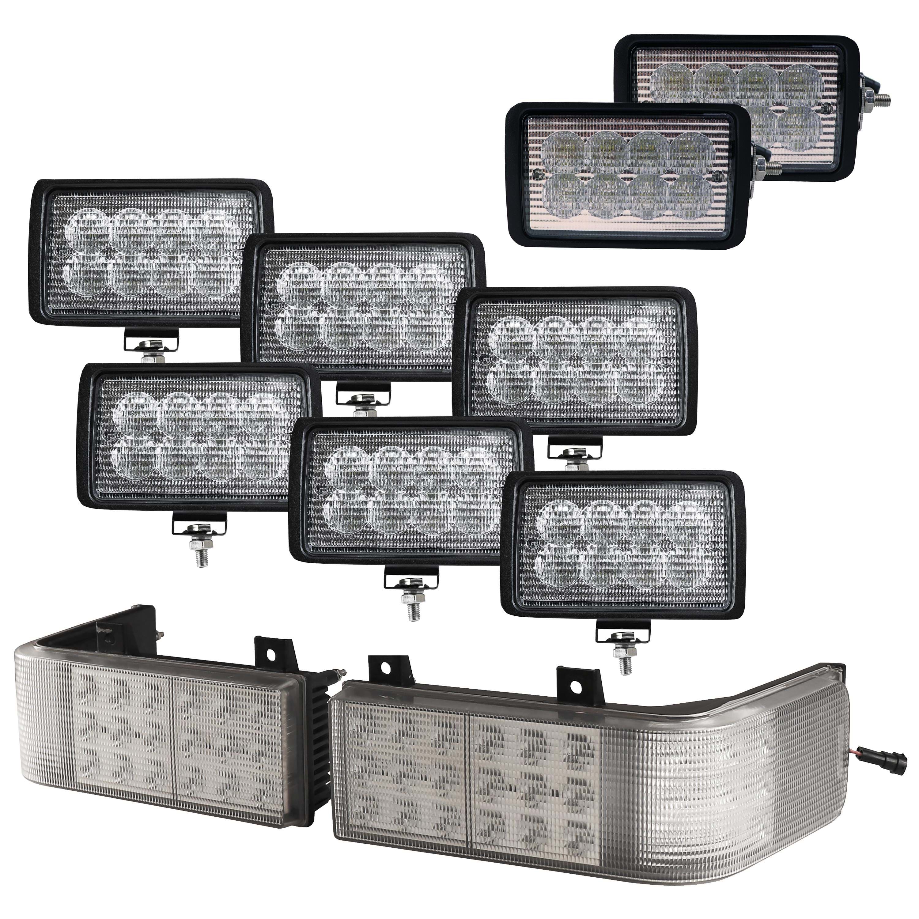 Complete LED Light Kit for New Holland &amp; Versatile Genesis Tractors